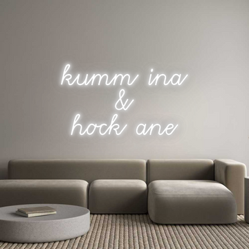Custom Neon: come on ina
&
...