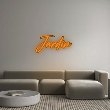 Custom Neon: Jardin