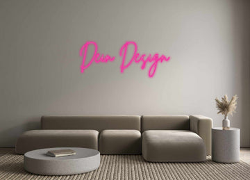 Custom Neon: Dein Design