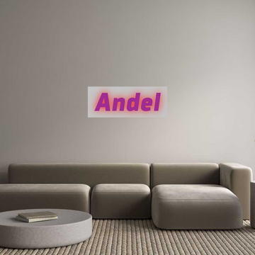 Custom Sign: Andel