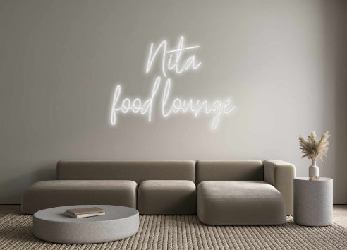 Custom Neon: Nita
 food l...