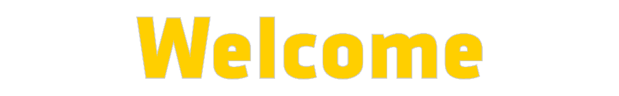 Custom Sign: Welcome
