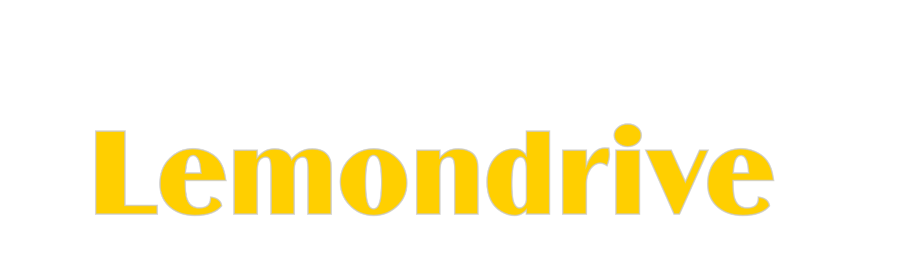 Custom Sign:
 Lemondrive