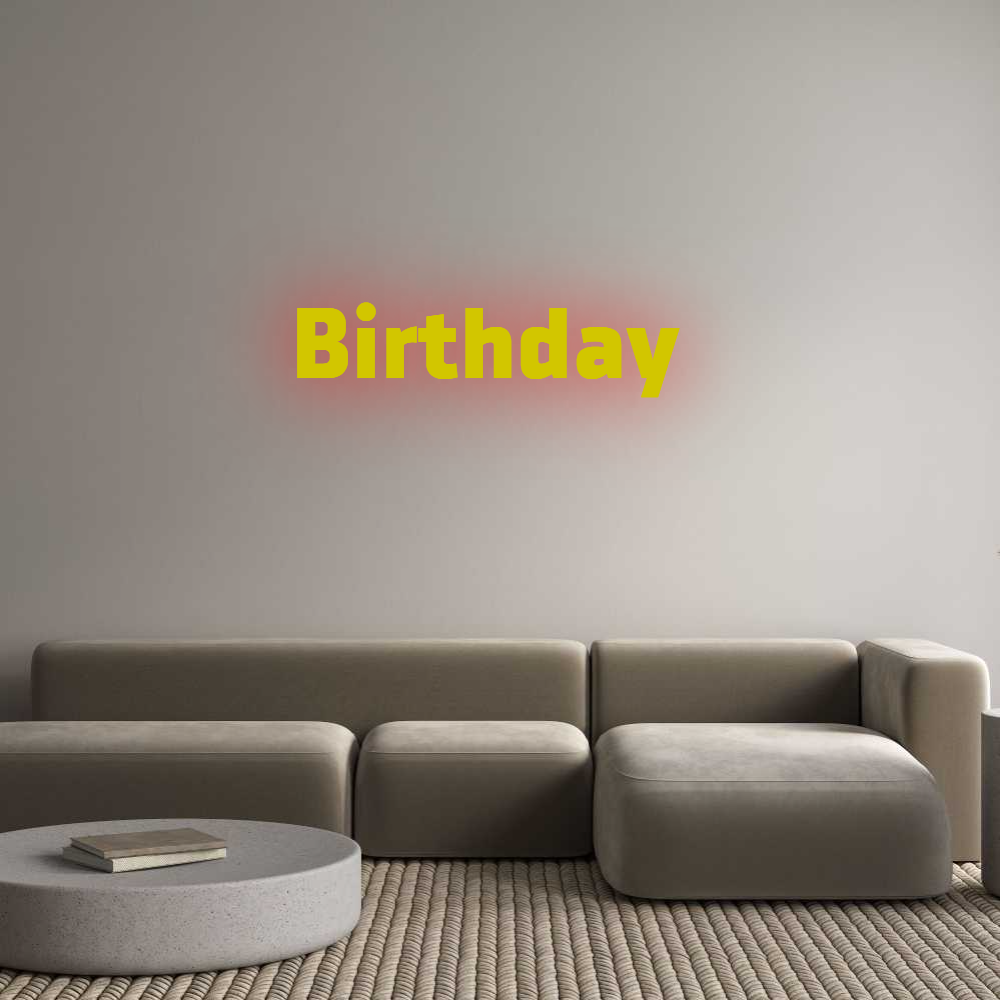 Custom Sign: Birthday