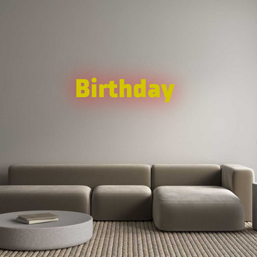 Custom Sign: Birthday