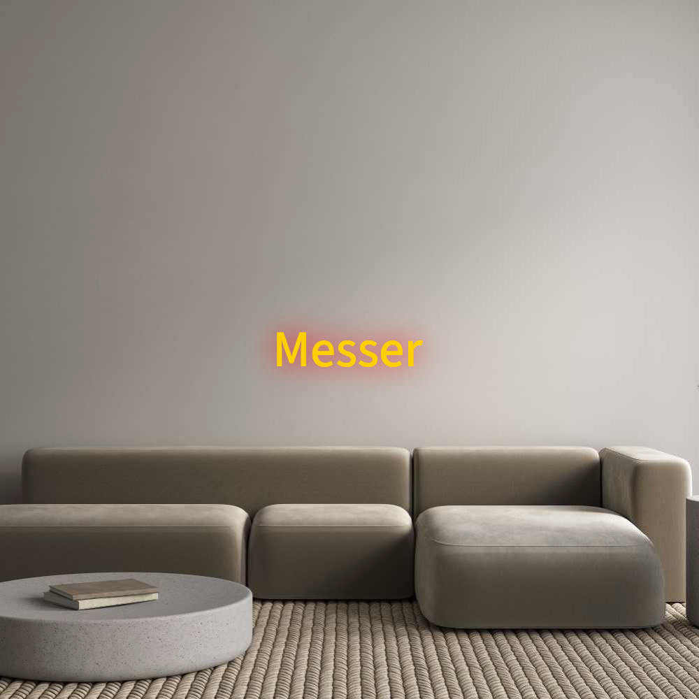 Custom Sign: Messer