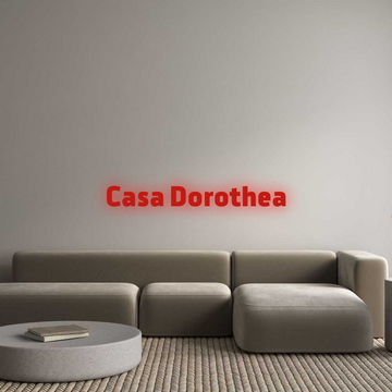Custom Sign: Casa Dorothea