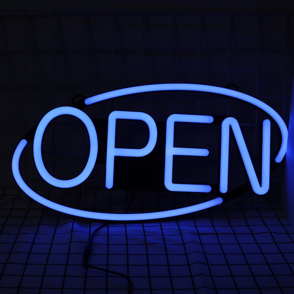 Neon Schriftzug Sign - "OPEN" LED Neon Sign Schriftzug - SoNeon